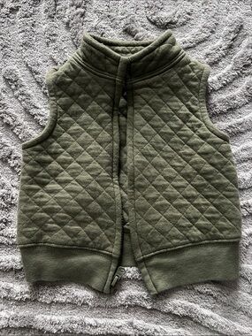 Carter’s Quilted Vest - Olive Green